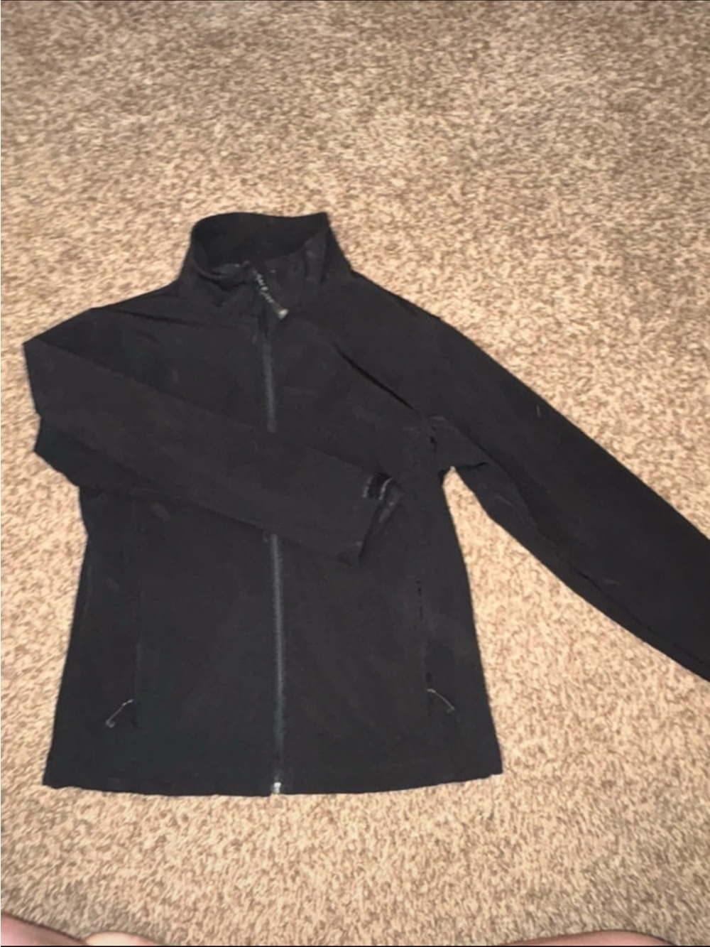 Women’s Black Full-Zip Jacket - Lightweight Fleece